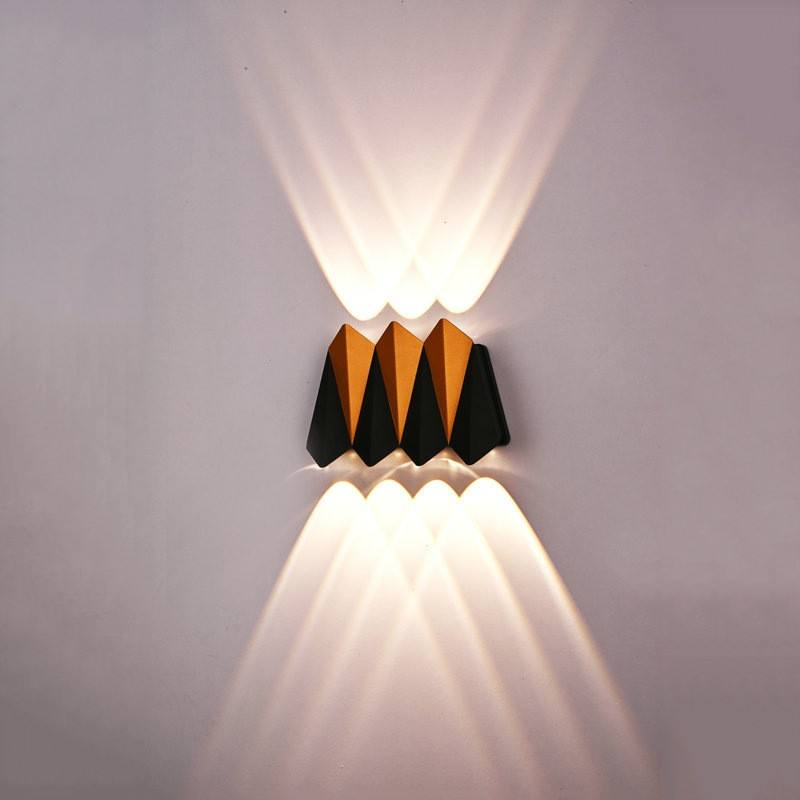 LED Outdoor Waterproof Wall Light Modern Creative IP65 Hotel Villa Living Room Background Wall Light