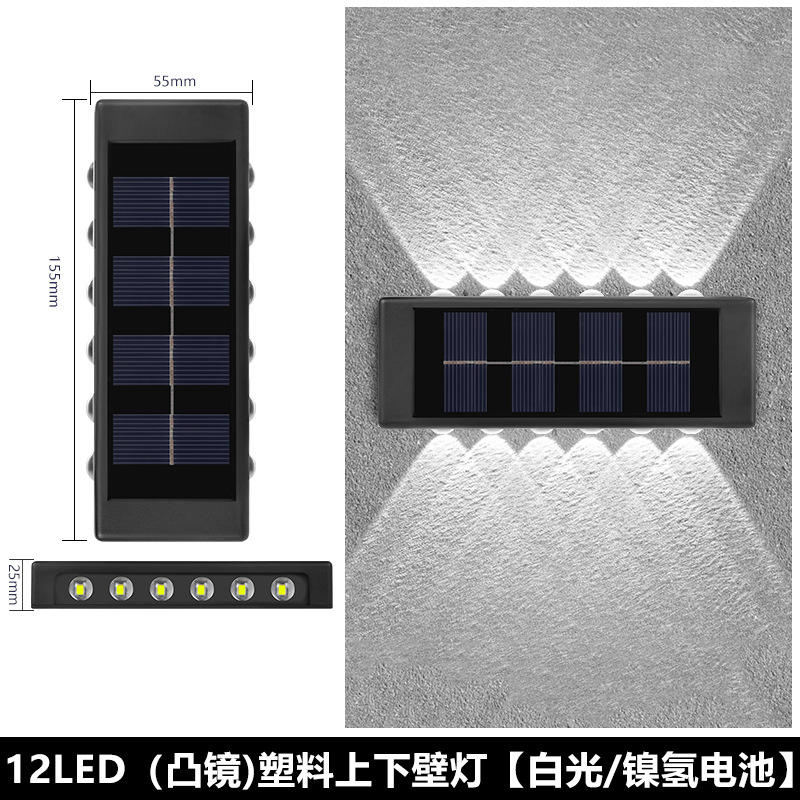 Wholesale Aisle Balcony Wall Plug Night Lamp Custom Garden Led Landscape Light Outdoor Solar Waterproof Wall Light