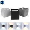 12W White LED Wall Lamp Outdoor Waterproof IP65 Modern Nordic Style Outdoor Light Fixtures Wall Mount