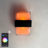 Tuya APP Smart light Acrylic waterproof wall light square IP65 waterproof colorful fashionable decorative wall lamp
