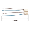 High Quality G9 LED Lamp Base 250V 2A 18cm Ceramic Socket G9 Type Halogen Lamp Holder for G9 LED Bulb light