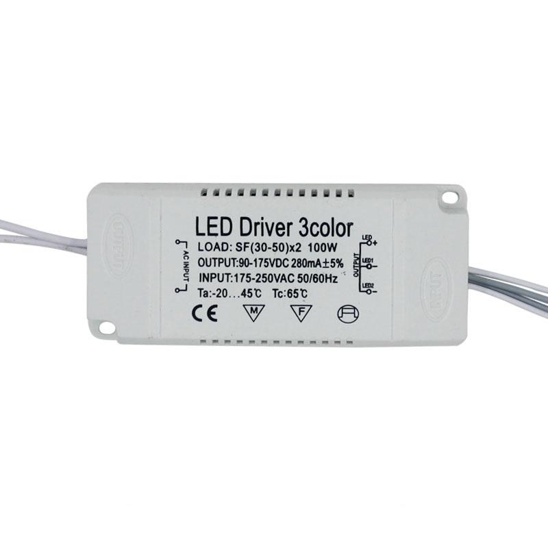 8-120W LED Driver Input AC175-265V Non-Isolating Lighting Transformer Luminaire Drive Power Supply Adapter