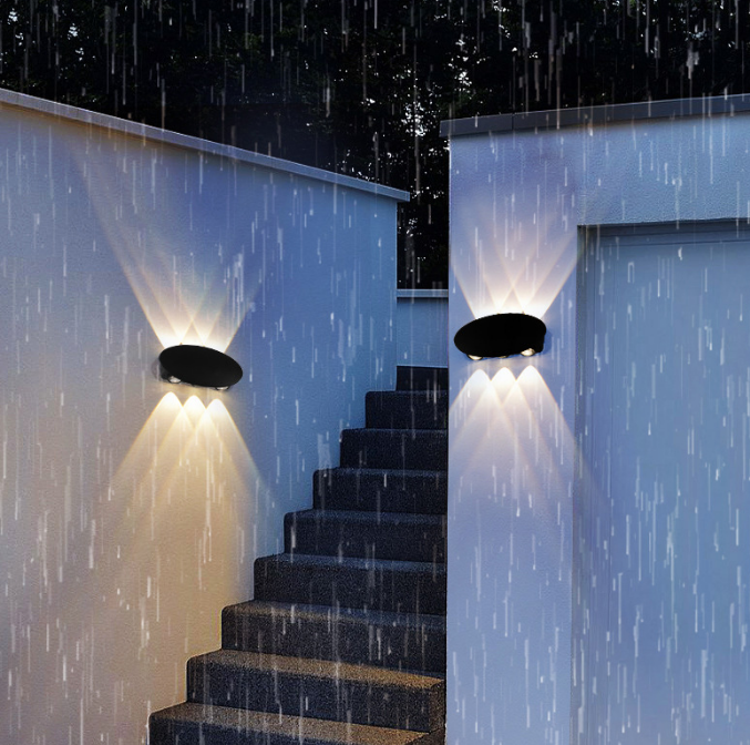 led outdoor wall mount lighting