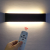Hot Sale Ed Aluminum Wall Lamp 2.4g Smart App Remote Control Strip Up And Down Wall Lamp Living Room TV Home Lamp Mirror Front L