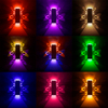 Aluminum RGB Projection lamp for indoor residential Deco bar hotel restaurant lighting up down nightlight LED light