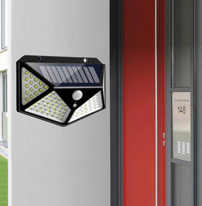 Best Outdoor Backyard Garden Stair Waterproof IP67 Solar Power 4 Sides Lighting Wall Lamp LED Motion Sensor Led Solar Light