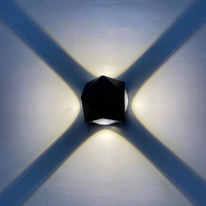 12W COB Chips Wall Lamp Waterproof High Brightness Outdoor Decorative Lamp