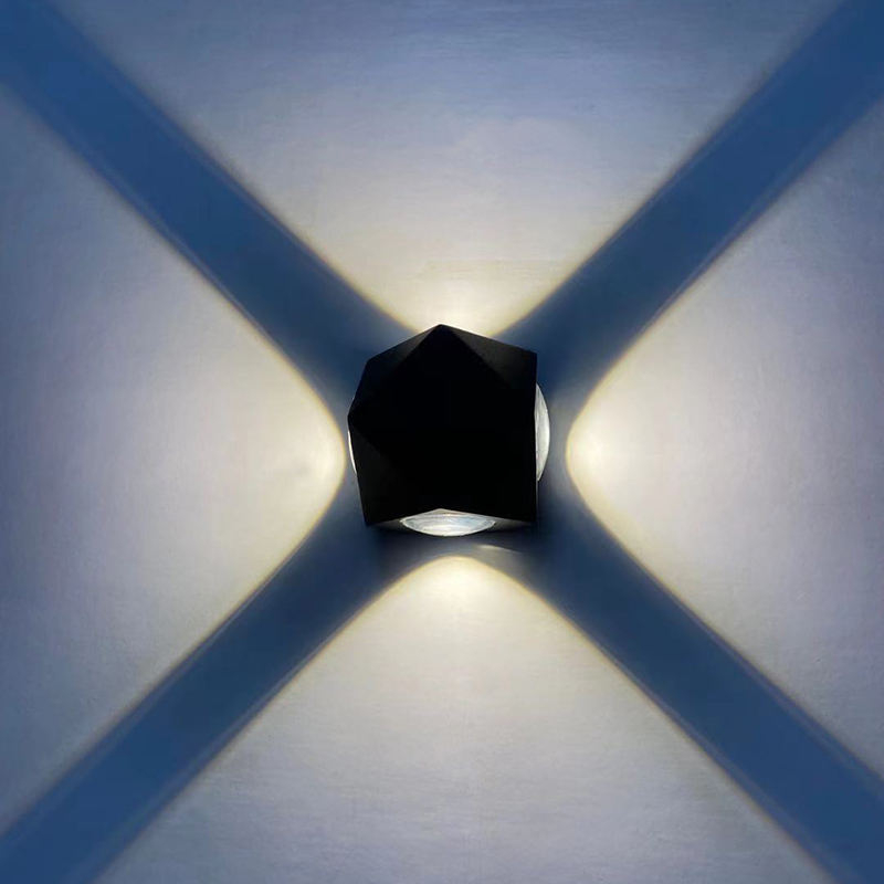 12W COB Chips Wall Lamp Waterproof High Brightness Outdoor Decorative Lamp