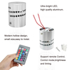 Top Selling 3W AC85~265V Aluminum Wall Mounted Indoor Decoration Lamp RGB LED Night Light with Controller LED Wall Lamp Modern