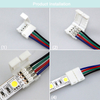 LED Strip Connector 2pin 8mm with Wire Free Connect No Need Soldering /Welding Connector For Led Strip 3528/5050
