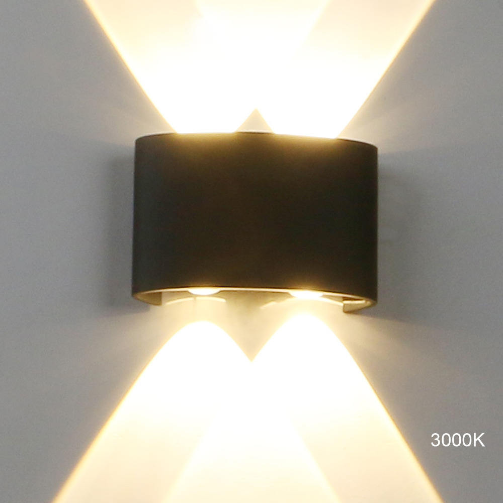 Hot Sale 4W LED Outdoor Wall Lamp Waterproof IP65 Garden Porch Lighting
