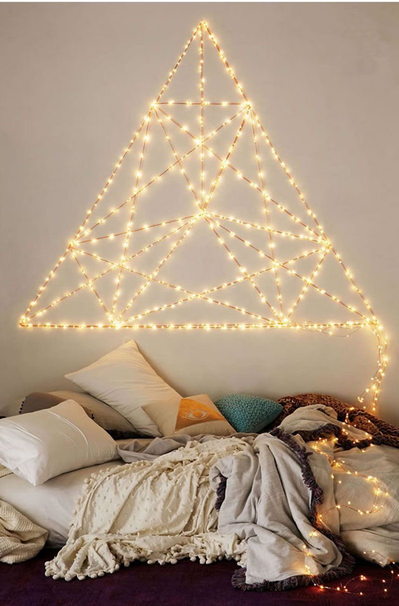 2M LED Garland Copper Wire Light String with Fairy Lamp for Outdoor Garland Party Lights and New Year Christmas Decor