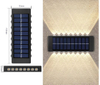 Solar outdoor garden lamp home wall lamp decoration layout wall new up and down luminous atmosphere wall lamp