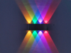 8W Simple Nordice style Energy saving indoor light up down Aluminum RGB LED sconce lamp stair light corridor light