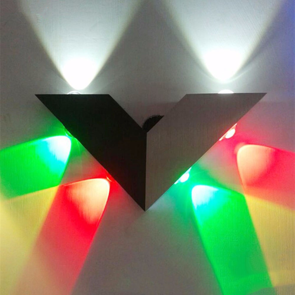 Hot sale factory direct night light V shape wall lamp in low price indoor lighting led