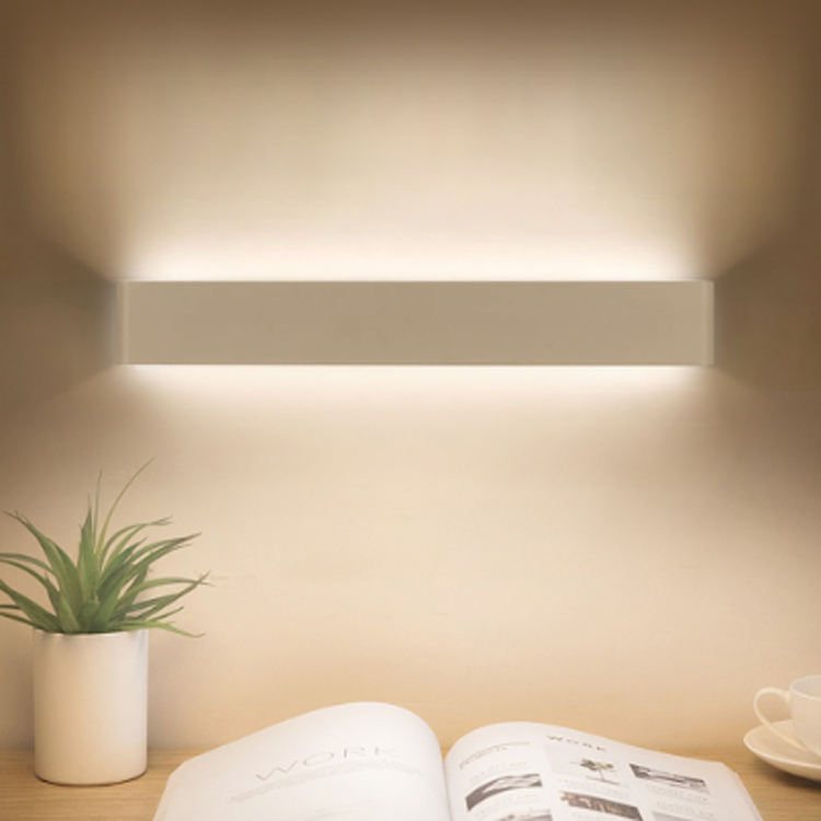 Rectangle Led Wall Lamp Bedside Sconces 110V 220V Living Room Bathroom Mirror Light Indoor Aisle