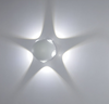 10W Creative Round LED Outdoor Wall Lamp Corridor Five-sided Luminous Wall Lamp