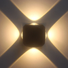 Led Wall Light 4W Outdoor Led Waterproof Building Exterior Gate Balcony Garden Yard