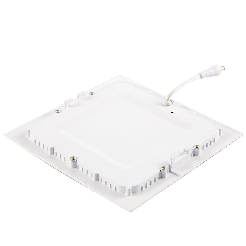 Ultra-thin Dimmable Real Full Power Square LED Panel Ceiling Lamp LED down light 3W/4W/6W/9W/12W/15W/18W/24W Warm/Cold White