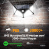 100 LED Solar Wall Lights Outdoor Solar Lamp Motion Sensor Solar Powered Sunlight Street Light for Garden Light