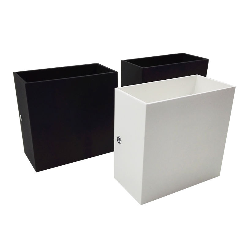 Cube CoB 6W LED Wall Light Up And Down Wall Sconce AC85-265V Bedroom Bedside Cube Wall Light Indoor Aluminium Decoration Lighting Goods