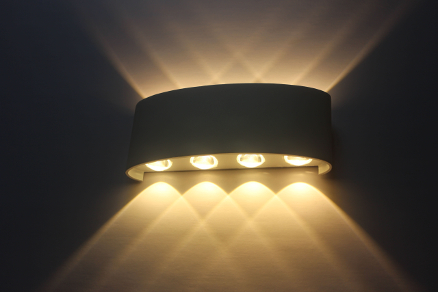 8W Cheap Factory Price Wall Light Up And Down Night Light Wall Lamp Vanity Light for 100% Safety European-american Style