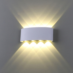 2023 Industrial Decoration 6W/8W IP65 Waterproof Outdoor Led Wall Lamp Wandlamp Up And Down Wall Lamp Wall Light
