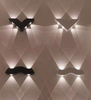 Nordic Waterproof IP65 4W wall lamp simple led living room Background Wall Lamp hotel hall corridor lighting Up and Down