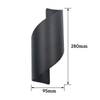 Modern LED Wall Light Up Down Lighting Cube Sconce Lamp Fixture Mount Indoor Home Room Bedroom Hotel Lighting Decoration
