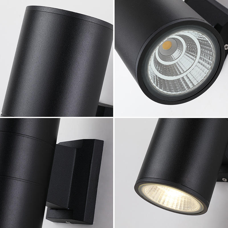 Customized Sconce Wall Lamp Modern IP65 Waterproof Aluminium Outdoor Light LED Up And Down Wall Light Made in China