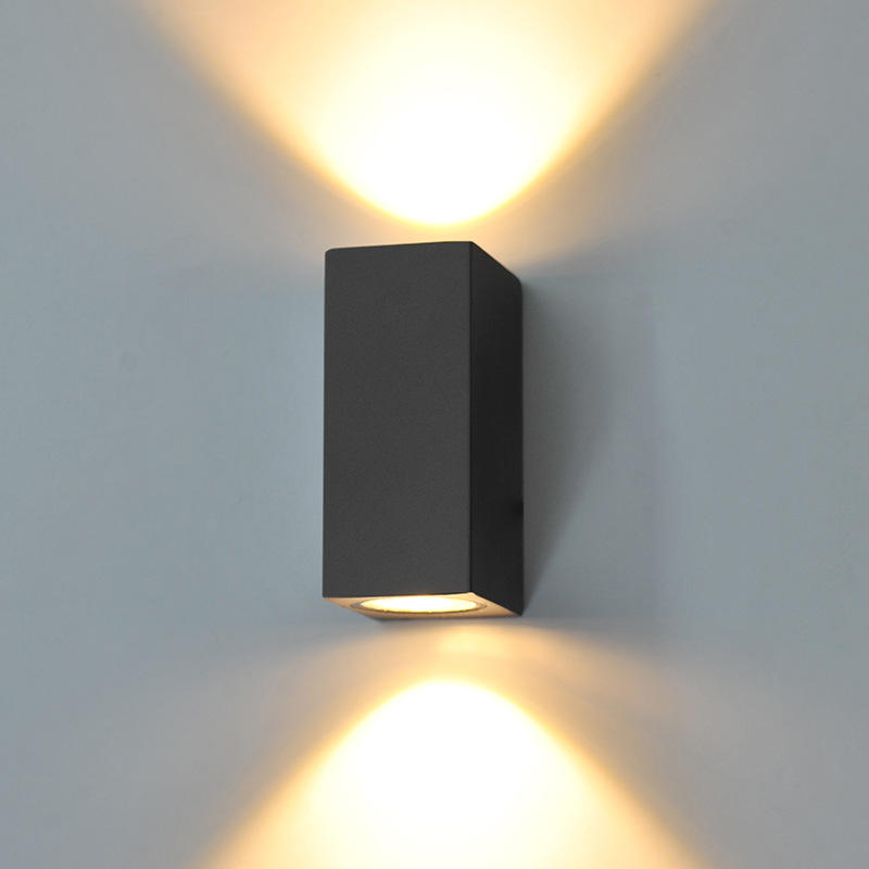 5W 10W Ip65 Up Down Waterproof Strip Garden Outdoor Morden Led Wall Light Aluminum Outdoor Wall Light