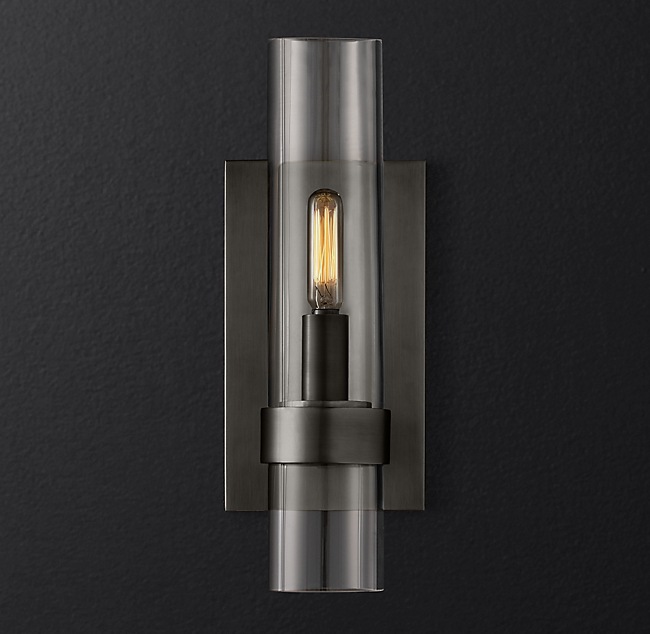 Post modern designer American simple wall lamp Candle model Nordic personality bedroom bedside living room background wall lamp