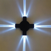 4W 12W Wall mounted modern design waterproof outdoor lamp up down loft RGB remotable control LED wall lamps wandlamp