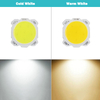 Factory wholesale COB light source 10-50W high power high display index highlight yellow light white light COB lamp beads