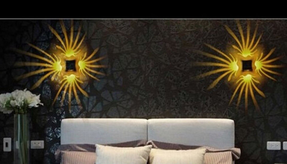 indoor lights without electricity mounted LED wall lamps solar lighting system for indoor led home bar lights