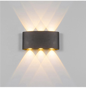 6W Cheap Factory Price Wall Light Up And Down Night Light Wall Lamp Light for 100% Safety European-american Style