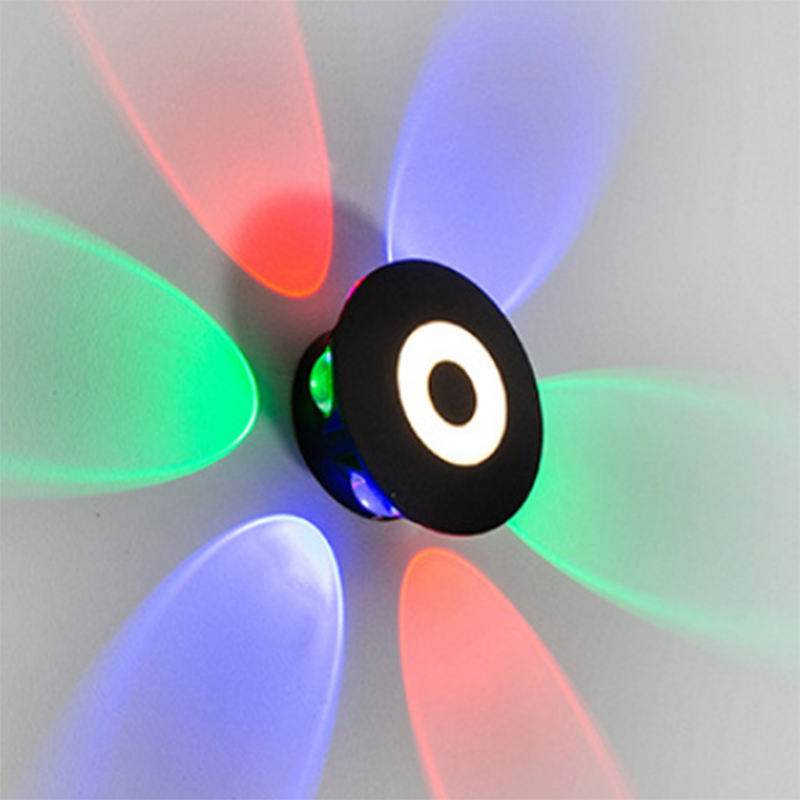 Modern 360 degree wall light LED wall lamp Up and Down Outdoor and Indoor lighting