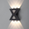 12W Letter Shaped Wall Lamp Up And Down Light Outdoor Led Wall Sconce Modern Outdoor Wall Sconce Black Outdoor Sconce Black Outdoor Wall Sconce