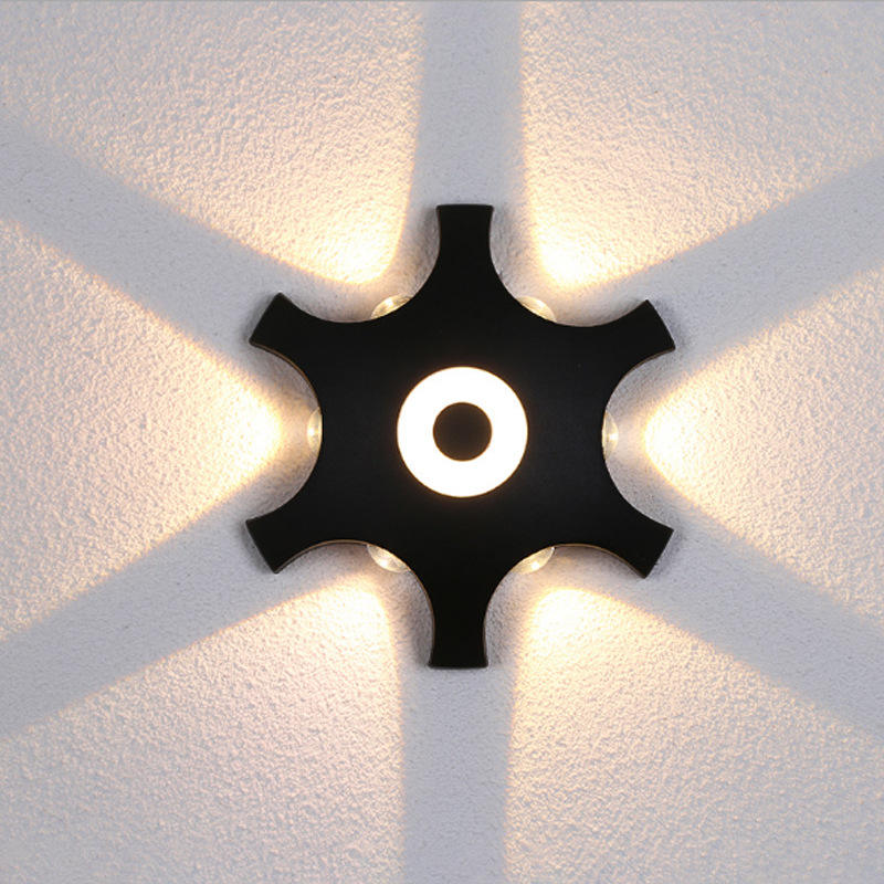 2023 Led Wall Lamp Aluminum Outdoor IP65 Waterproof Up Down Wall Light For Home Stair Bedroom Bedside Bathroom Corridor Lighting