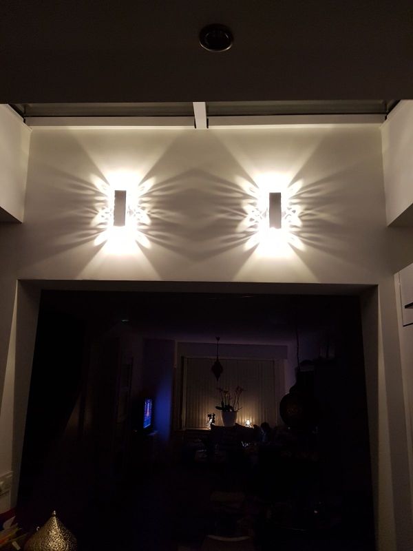 Decorative Led Lamp Double Butterfly Wall Light And Indoor Nightlight