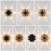Modern Simple Creative Outdoor Waterproof Wall Lamp LED Courtyard Lamps Gate Lamp Terrace Balcony Wall Light