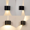 Hagood New Semicircle Waterproof Wall Lamp 6W Led Wall Sconce Outdoor Lighting Waterproof IP65 Adjustable Lighting
