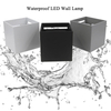 Industrial Style AC85-265V Waterproof IP65 Adjustable Beam Aluminum Outdoor LED Cube Waterproof Wall Light