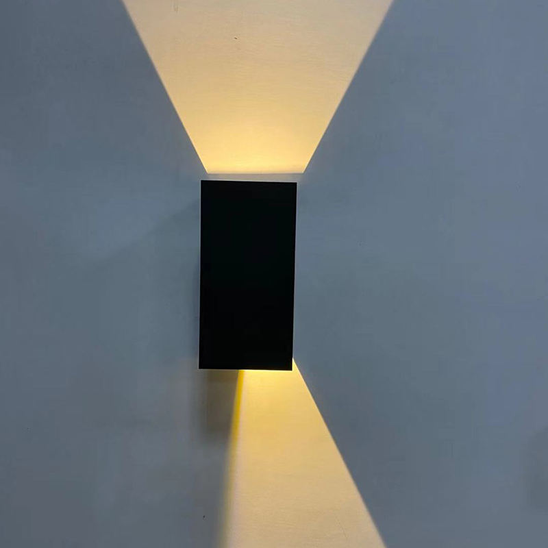 12W Waterproof Wall Light Outside Wall Mounted LED Wall Lamp Home Fixture Light Aluminum Lights