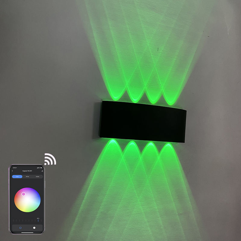 outdoor Wall Light APP Remote Control Bluetooth-compatible Used For Holiday Decoration Bar wall lamp connect with ALEXA