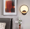 LED Nordic living room bedroom bedside wall lamp porch aisle restaurant stairwell balcony wall lamp beauty salon lamps