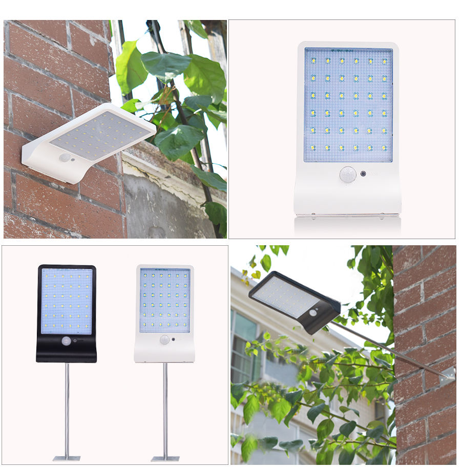 outdoor solar wall lamp