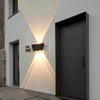 Exterior wall Lamp Led lights Ip65 Waterproof Round Square Surface Mounted Up and Down Modern Outdoor Wall Light