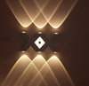 Hagood 3D Led House Numbers Light Outdoor Waterproof Home Hotel Door Plates Stainless Steel Illumilous Sign Address Free Adapter
