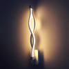 2.4G Long Wave Wall Lamp with Controller LED Wall Lamp Minimalist Living Room Stairwell Bedroom 